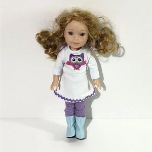 American Girl Wellie Wishers Willa 14" Doll